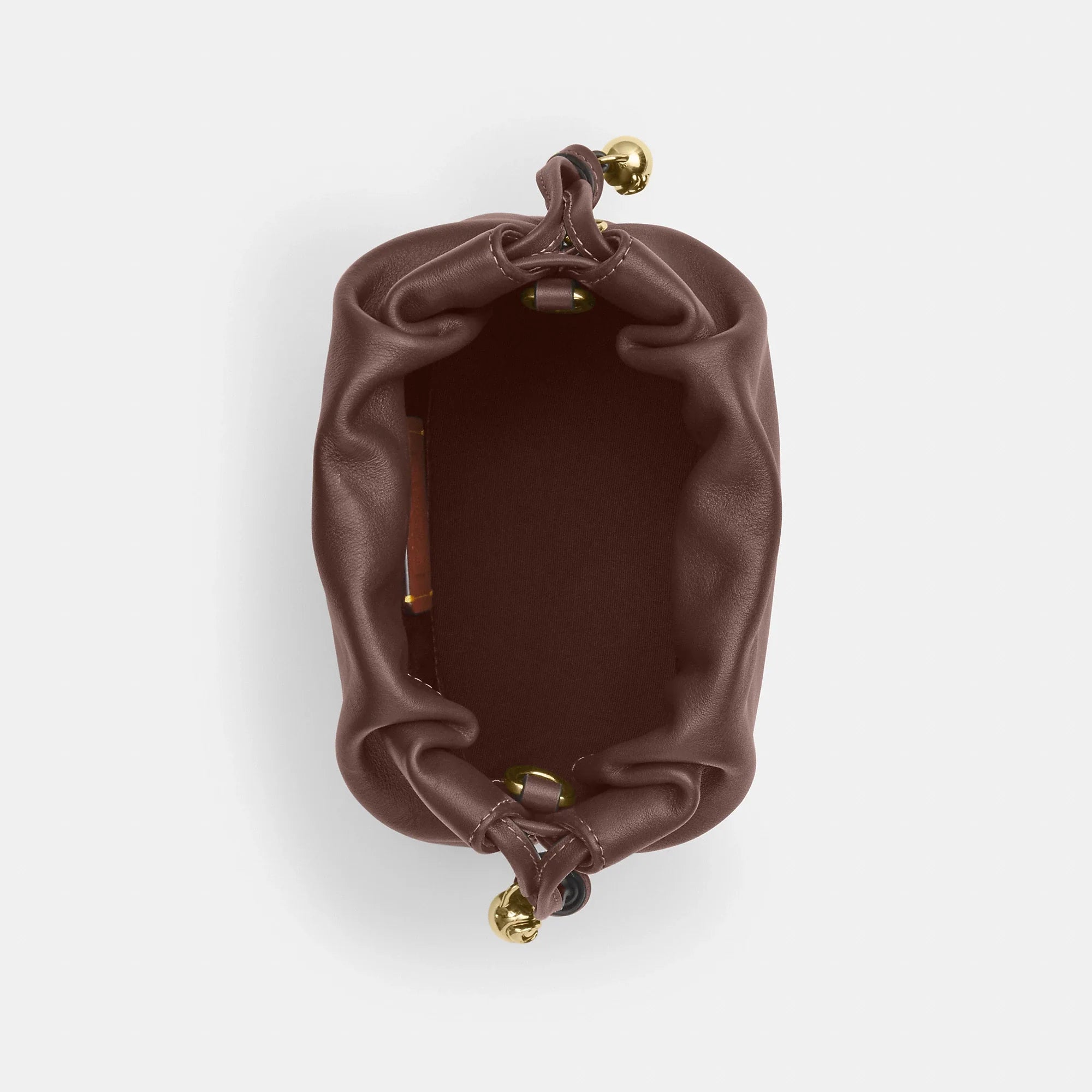 Coach Outlet Faye Mini Drawstring Bag With Ruching