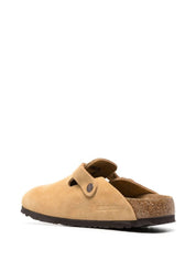 Women's Boston Clog In Latte Cream