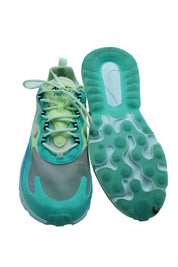 Nike Air Max 270 React in Hyper Jade Synthetic