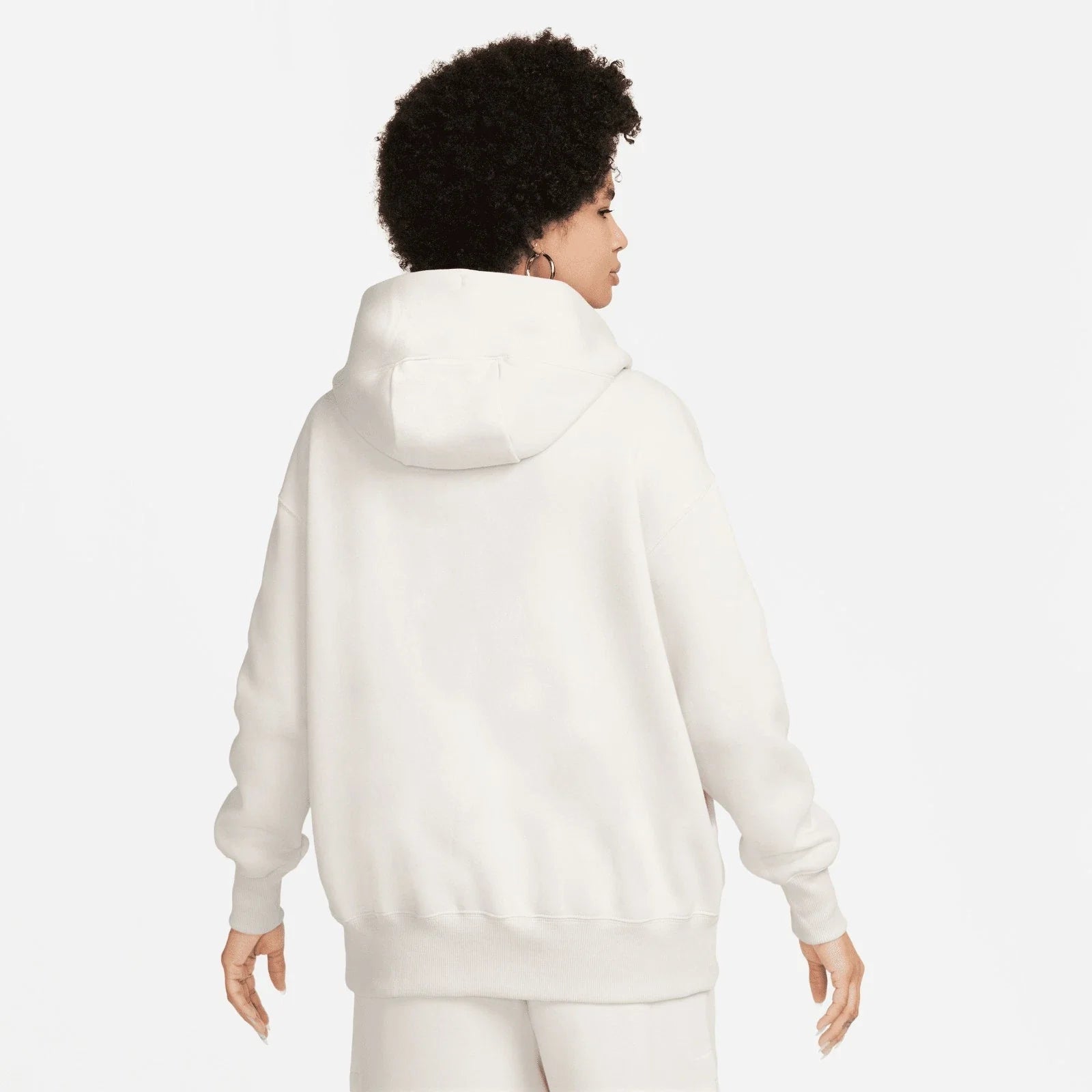Nike Sportswear Phoenix Fleece Hoodie Women's White Long Sleeve Full-Zip DSGL344