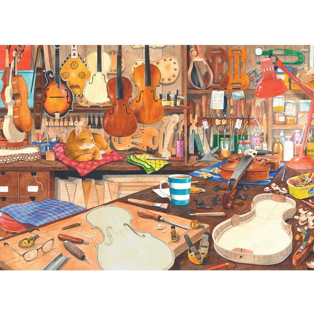 1000pc Made For You: Luthier's Workshop