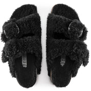 Women's Arizona Platform Big Buckle Sandal In Black