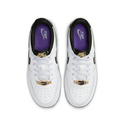 Nike Air Force 1 LV8 GS DQ0300-100 Sneakers Kids White Leather Lifestyle Shoes