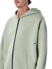 Relaxed-Fit Tech Zip Hoodie