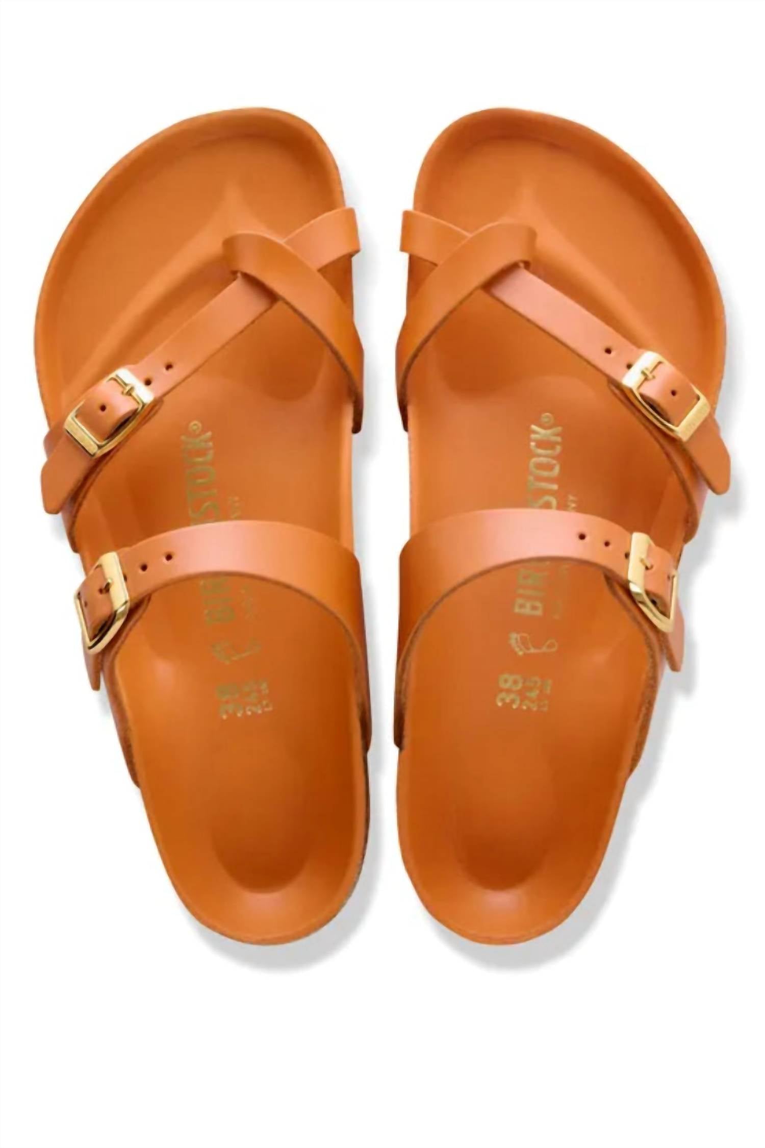 Women's Mayari Leather Sandal In New Dressy Kurkuma