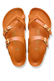 Women's Mayari Leather Sandal In New Dressy Kurkuma