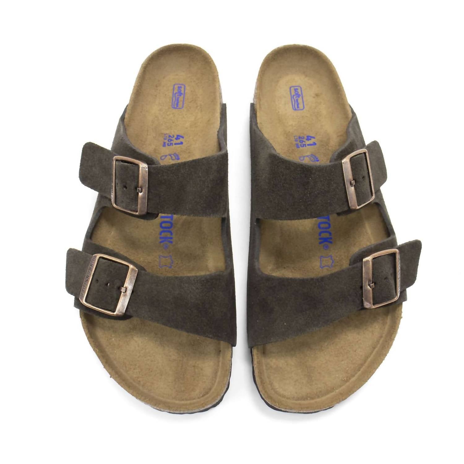 Women's Arizona Soft Footbed Sandals In Mocha