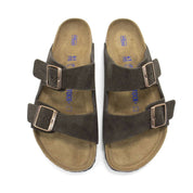 Women's Arizona Soft Footbed Sandals In Mocha