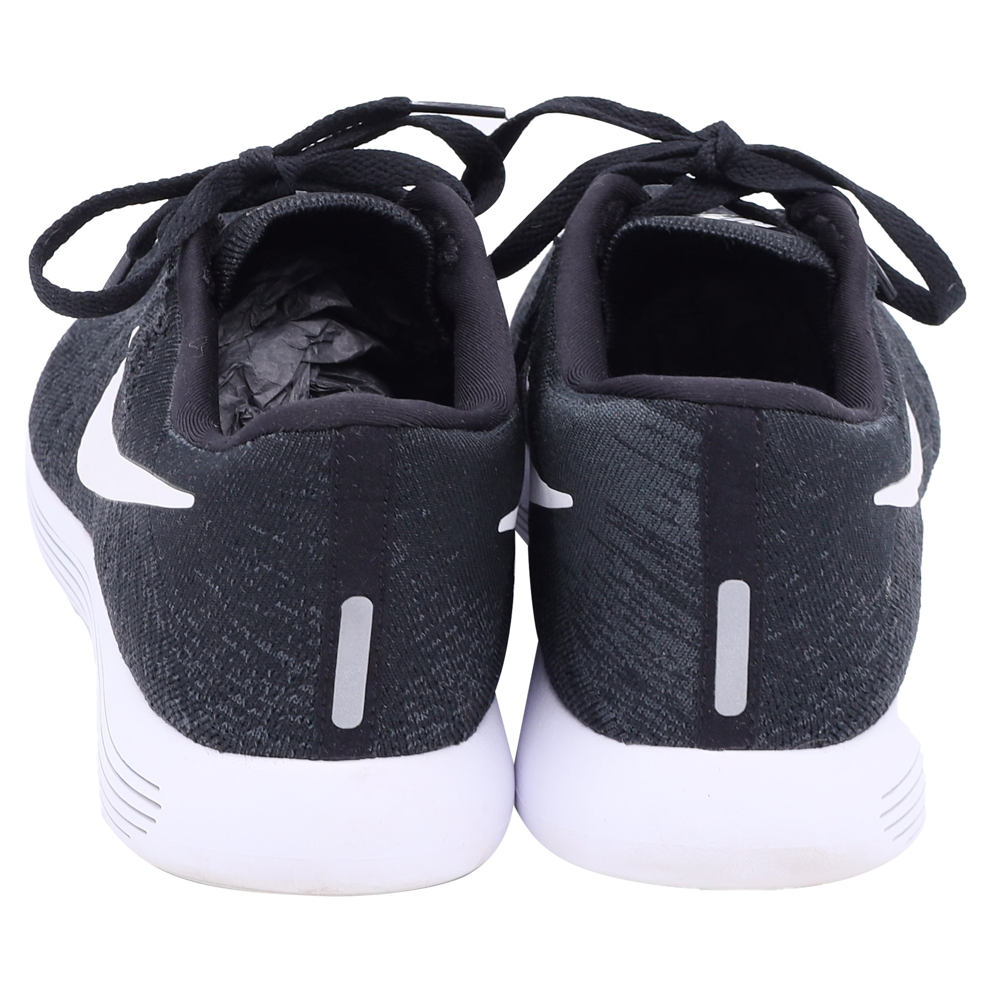 Nike Lunarepic Flyknit Sneakers in Black Polyester