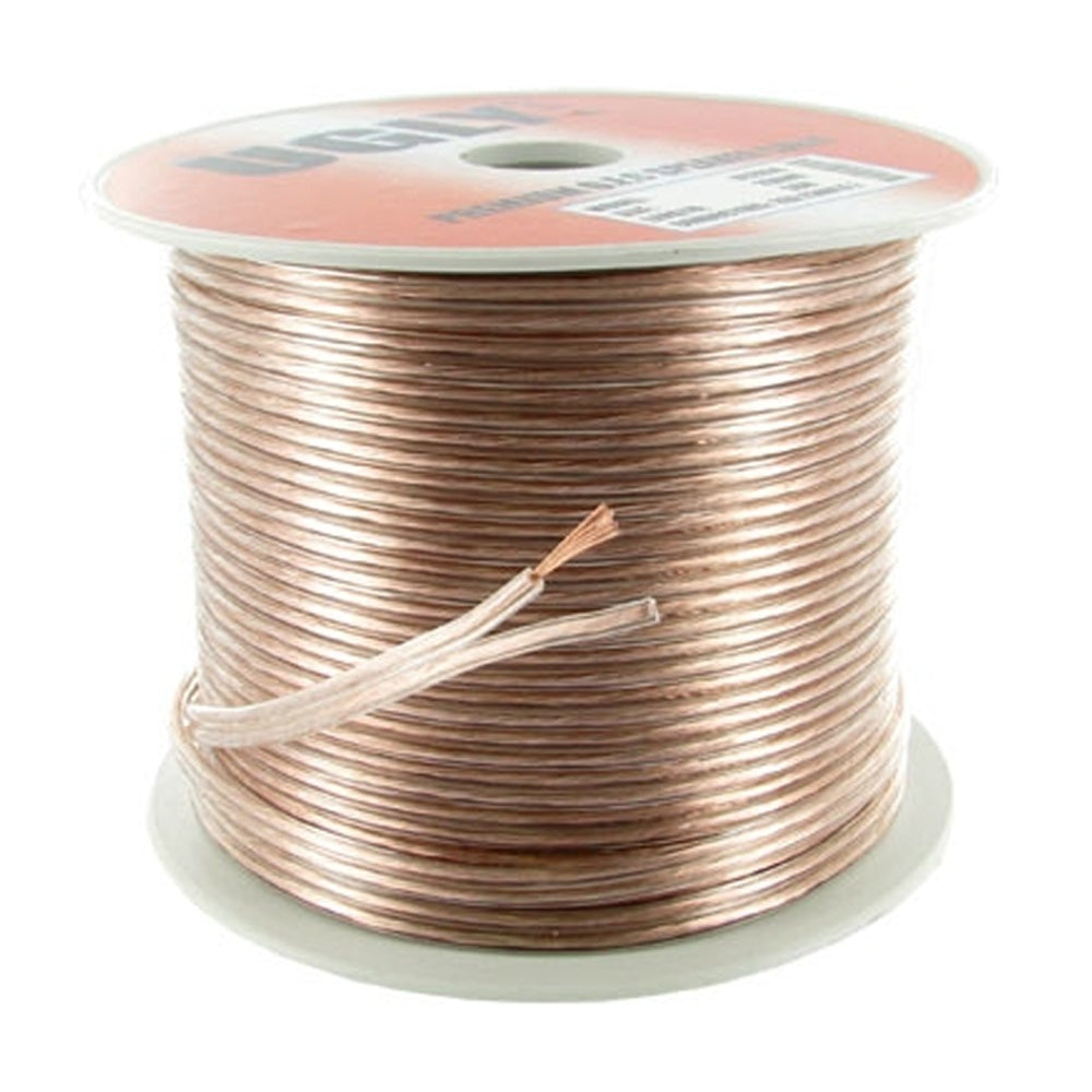 25m 50m 100m Ugly 20AWG Speaker Cable OFC 28 Strands Figure 8 Home Theatre Hi-Fi