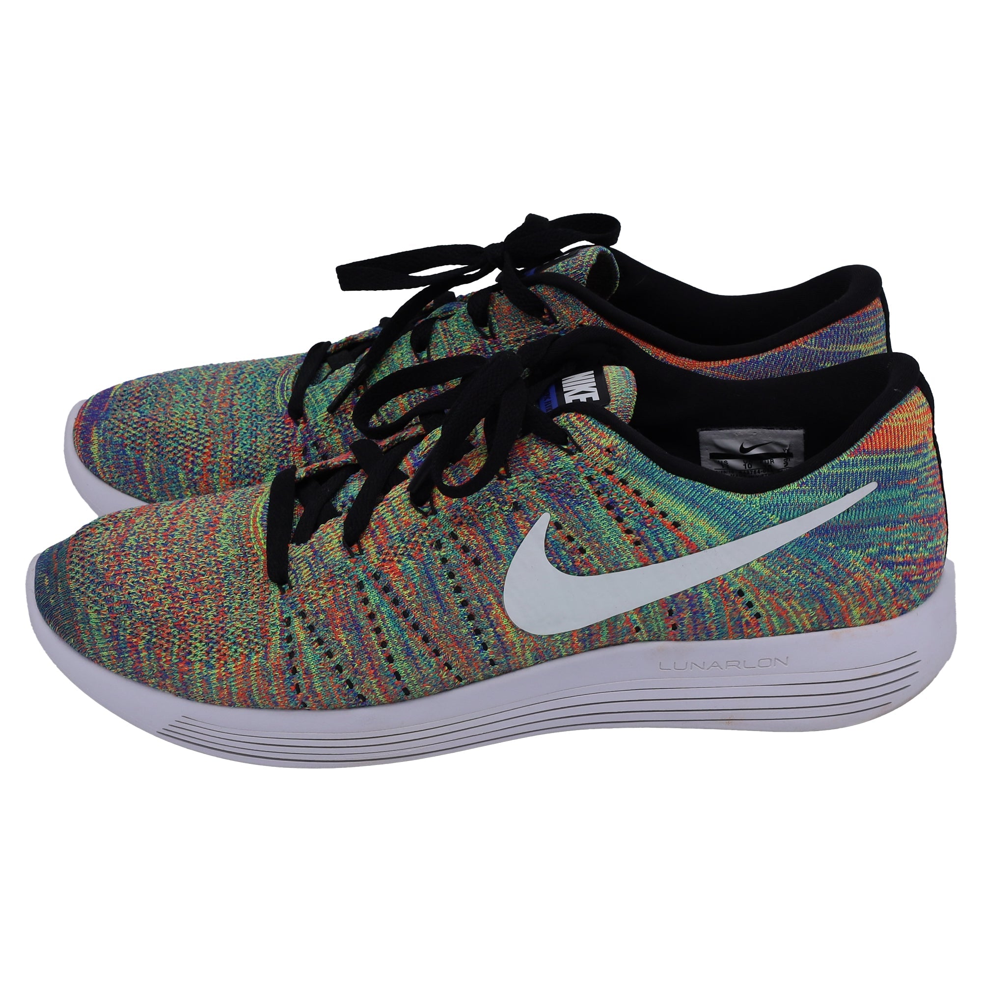 Nike Lunarepic Flyknit Sneakers in Multicolor Polyester
