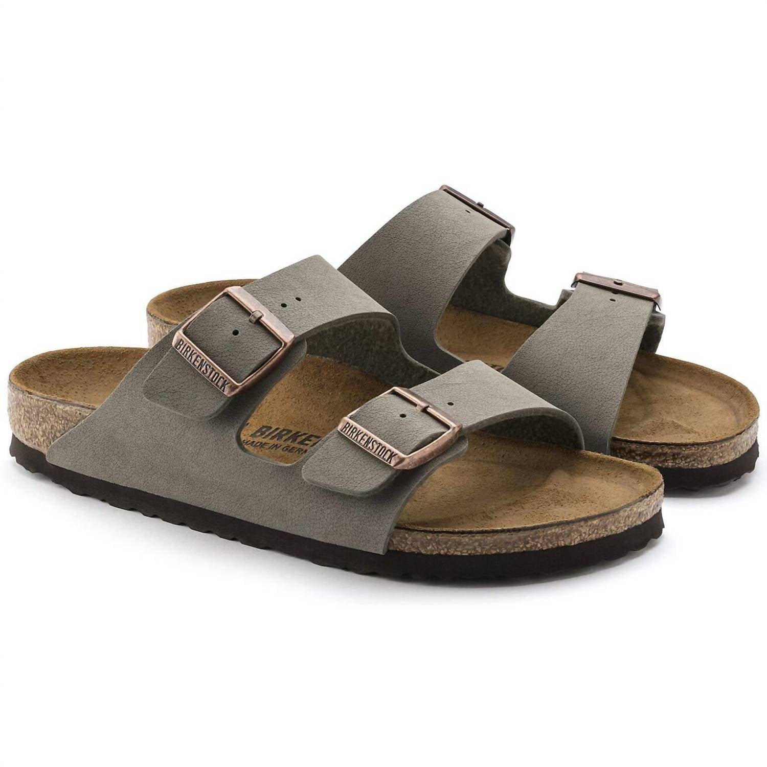 Women's Birko-Flor Sandals In Stone