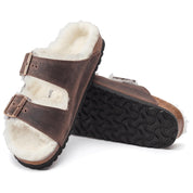 Women’S Arizona Shearling Sandals In Habana