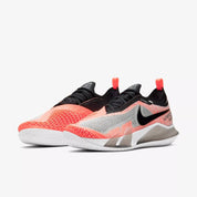 Men's React Vapor Nxt Hc Shoes In White/black/bright Mango