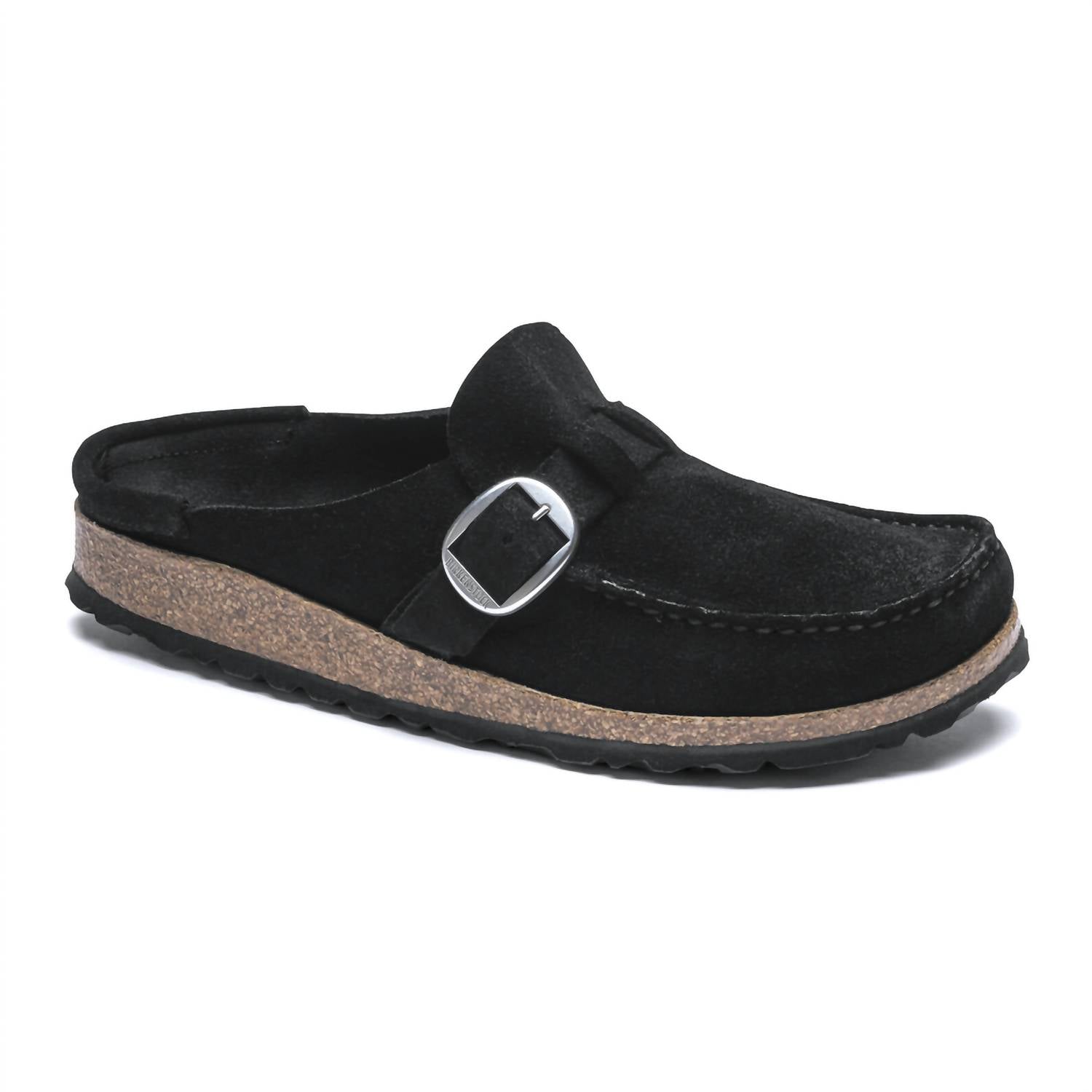Women's Buckley Clog In Black Suede