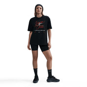 Nike Jordan Chiles T-Shirt Unisex Black Graphic 100% Cotton Pullover DSGL840