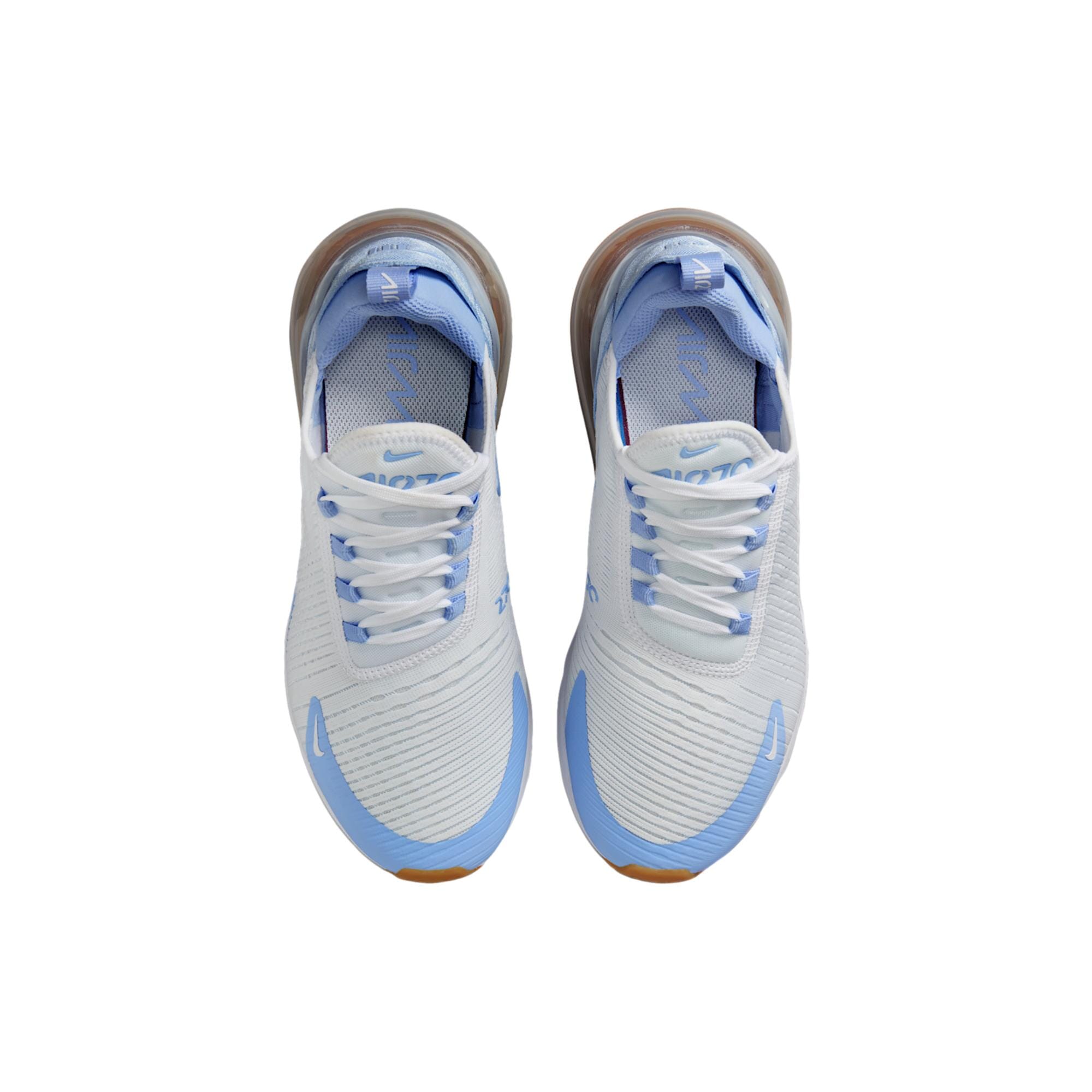 Women's Nike Air Max 270 White / Aluminum - Blue Tint HJ3222-103