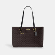 Coach Outlet Station Tote Bag In Signature Canvas