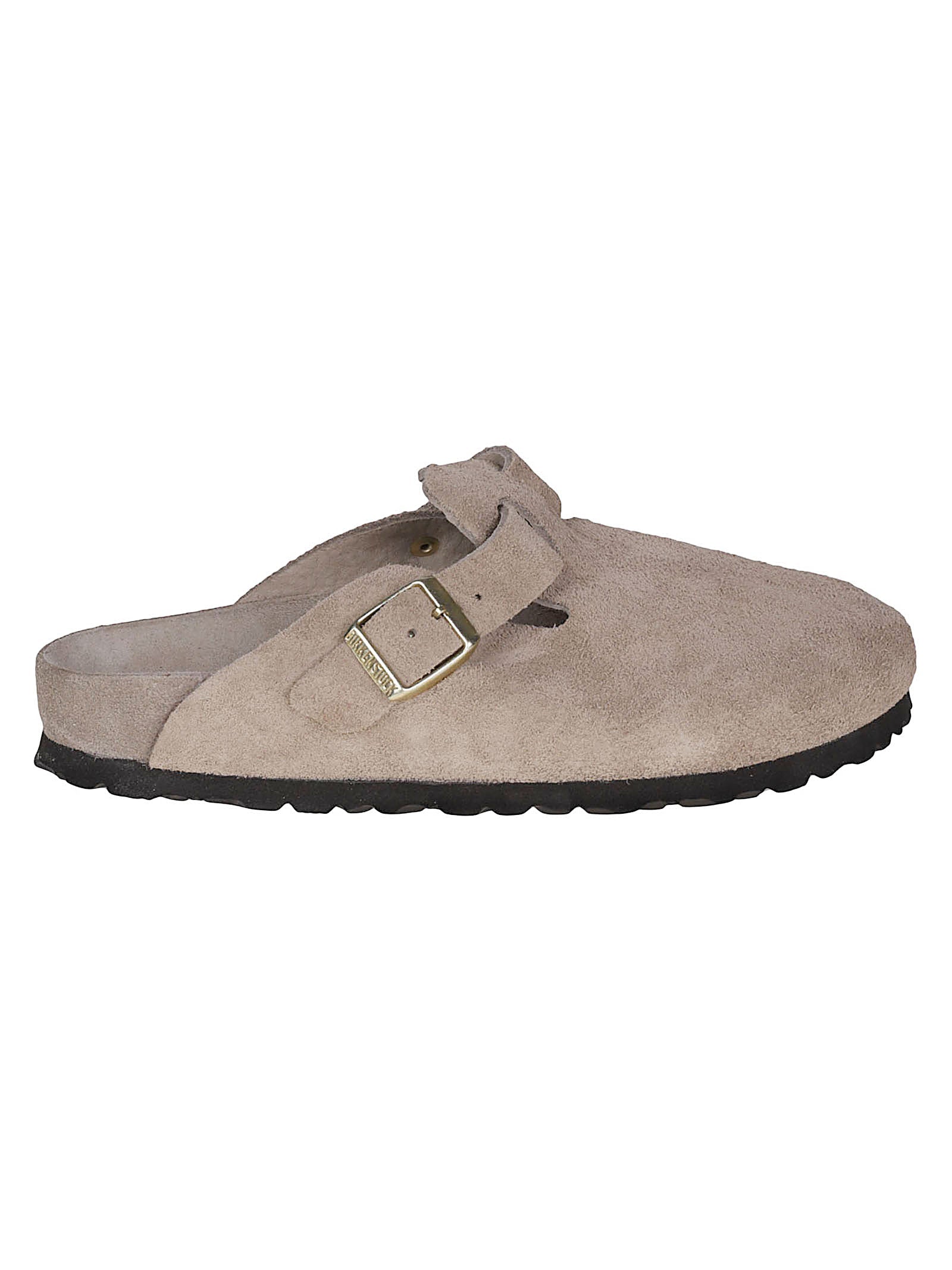 Boston Exq Suede Slip On Sandals
