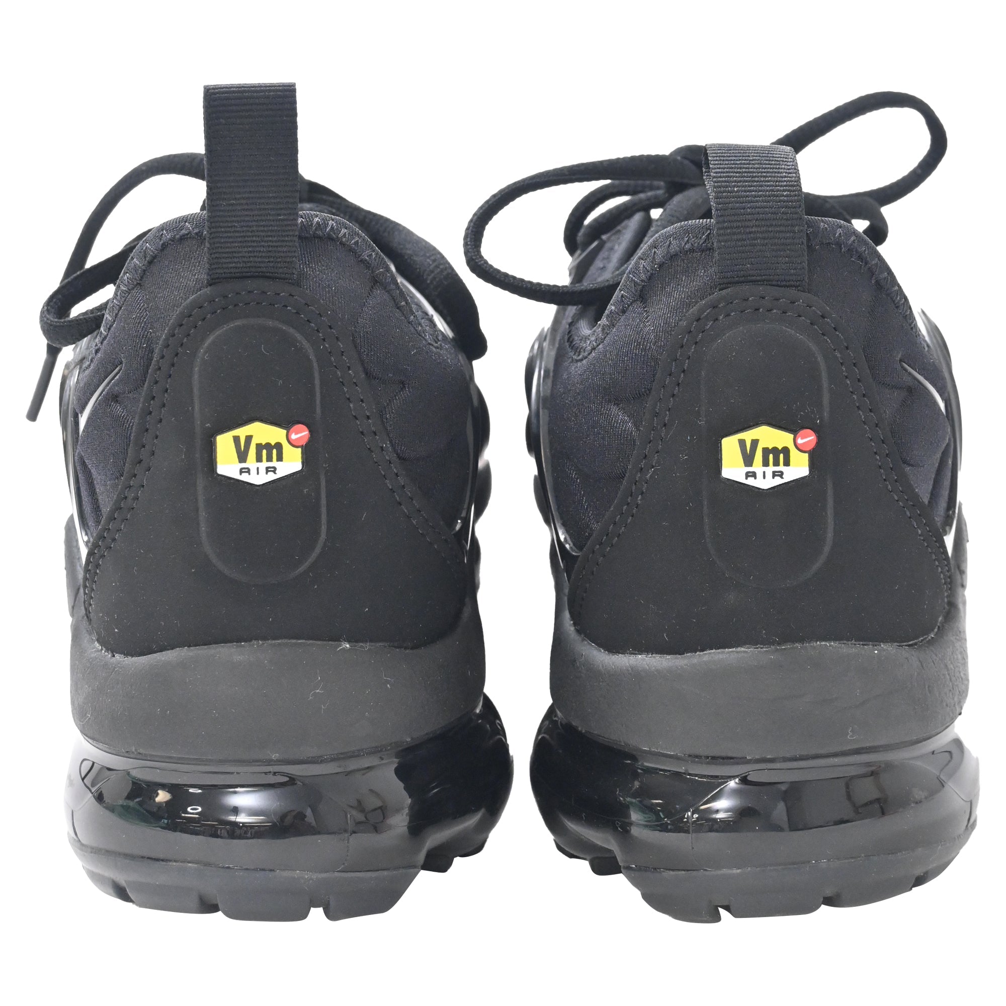 Nike Air Vapormax Plus Sneakers in Triple Black Cotton