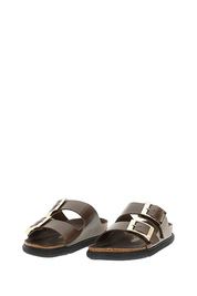 Brown Arizona Db Hex Iconic Two-Strap Sandal