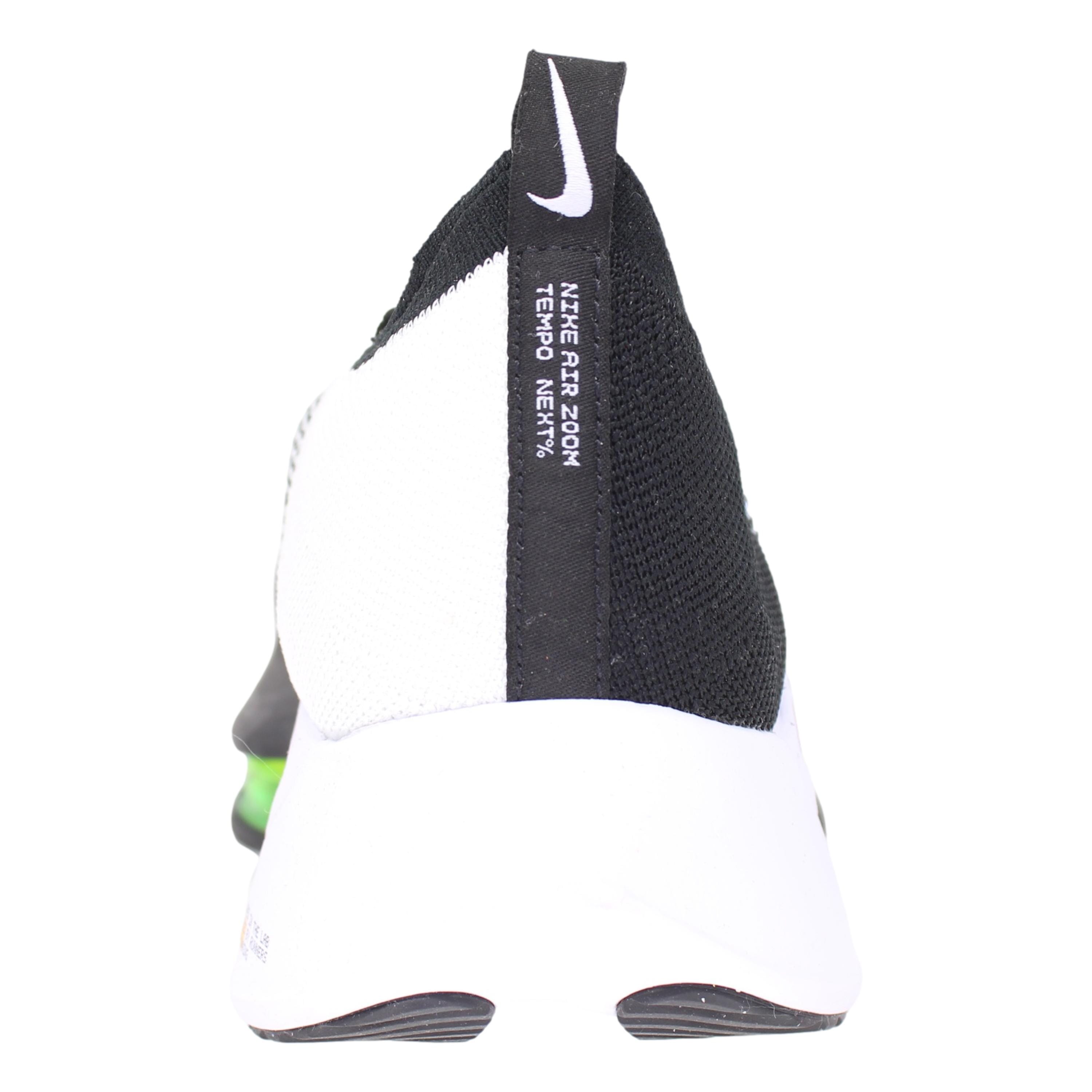 Nike Air Zoom Tempo Next% FK Black/White-Volt  CI9923-001 Men's