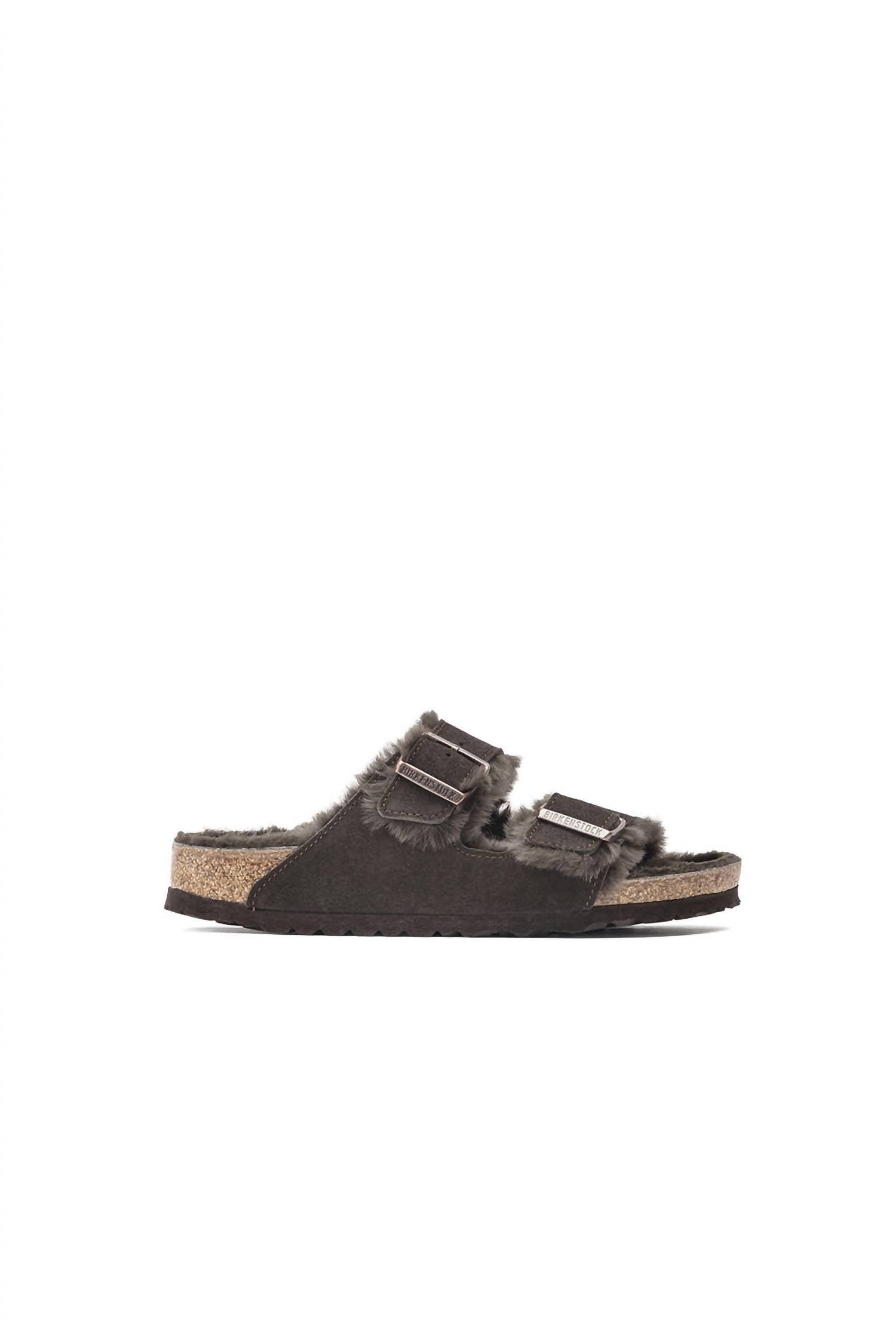 Women's Arizona Shearling Sandal In Mocca