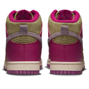 Nike Dunk High FB1273-500 Sneakers Dynamic Berry Suede Lifestyle Shoes