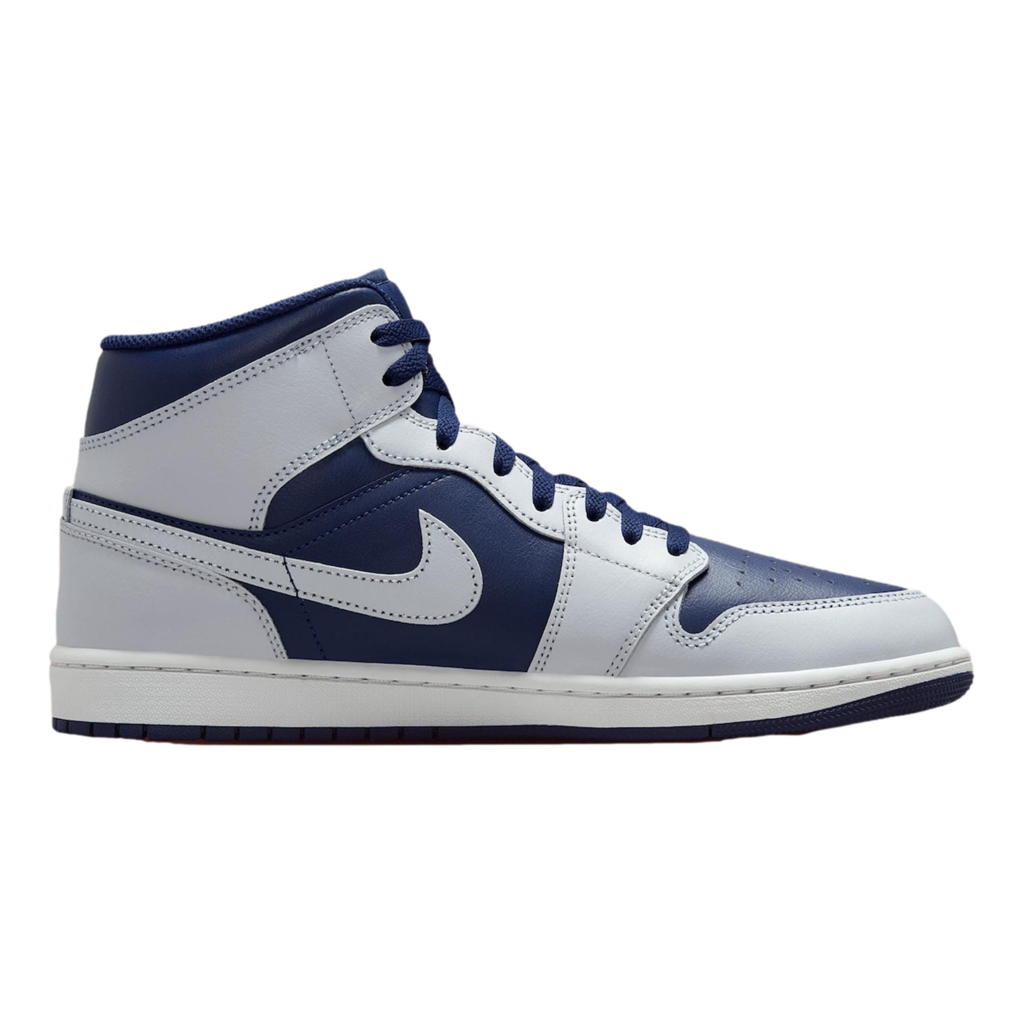 Nike Air Jordan 1 Mid Blue Void / Pure Platinum  DQ8426-403 Men's
