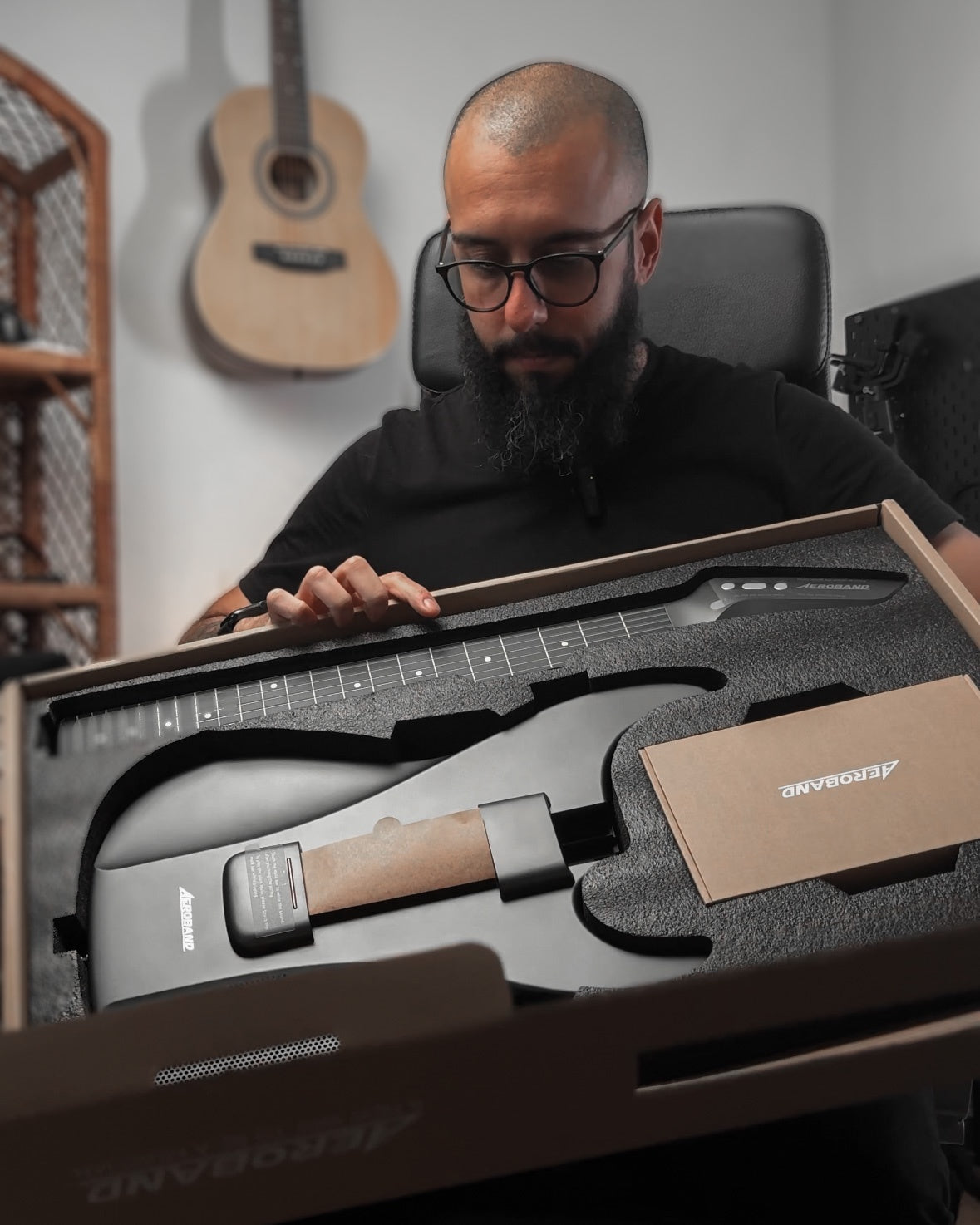 Aeroband Guitar Bundle Kit Black