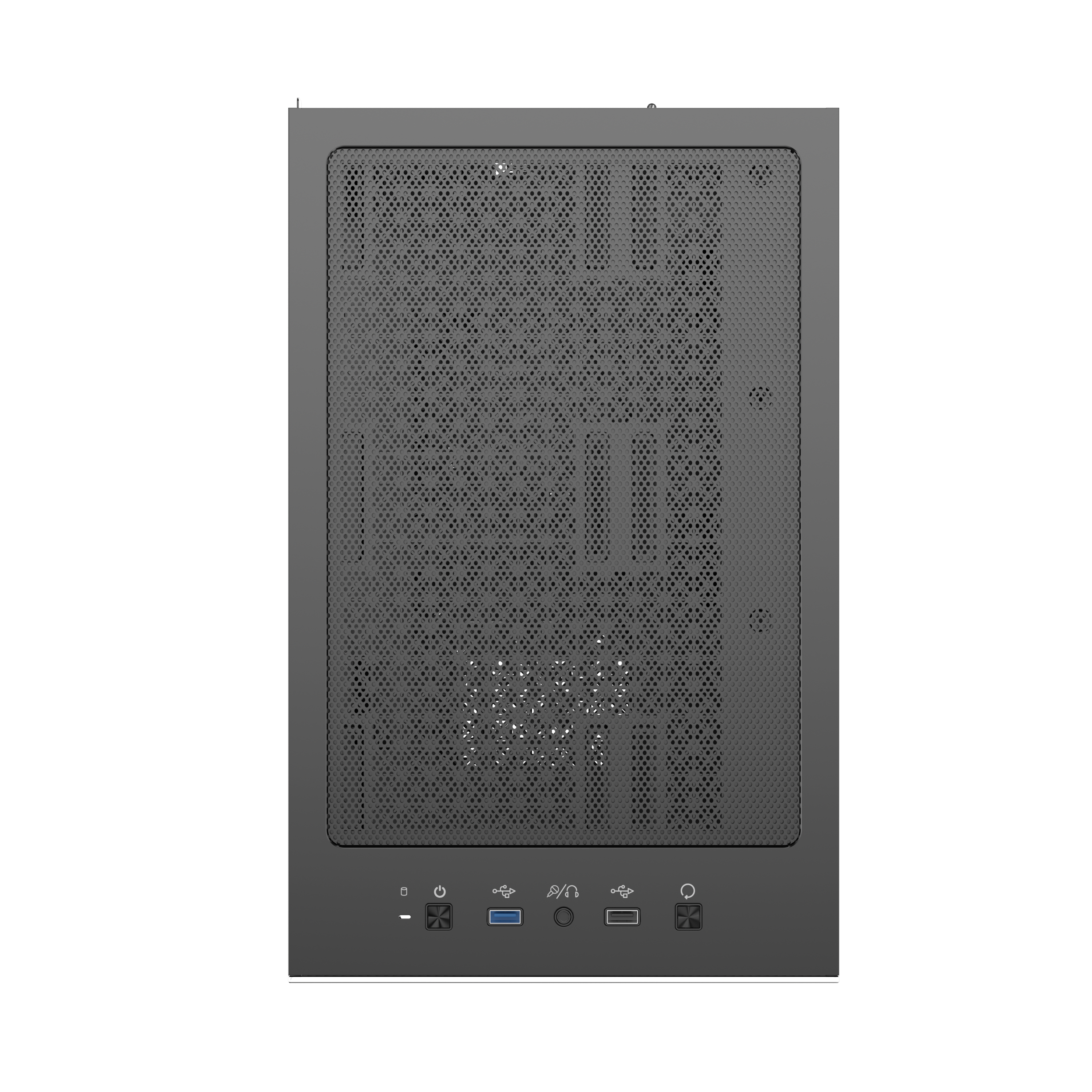 1st Player MI7-A ATX M-ATX ITX PC Gaming Case (Black)