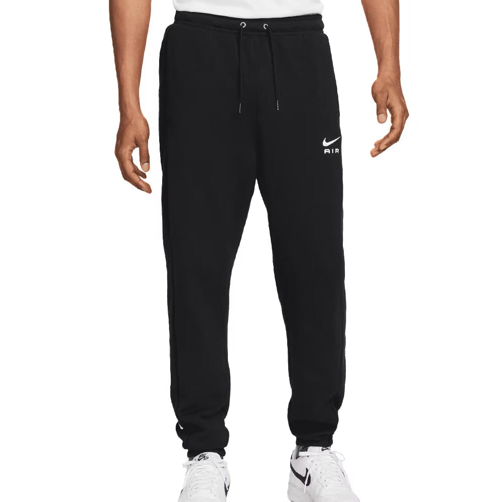 Men's Nike NSW Air French Terry Joggers Black/White DQ4202-010