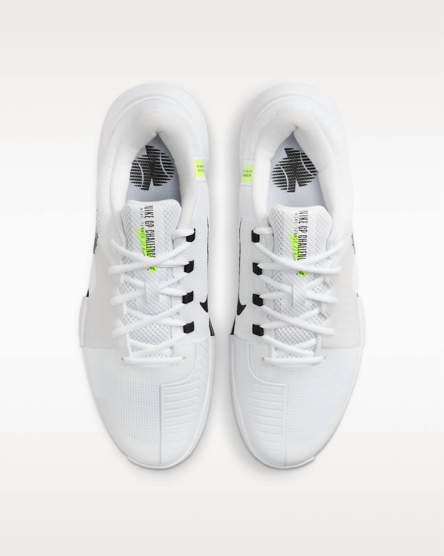 Men's Zoom Gp Challenge 1 Hard Court Tennis Shoes In Black / White
