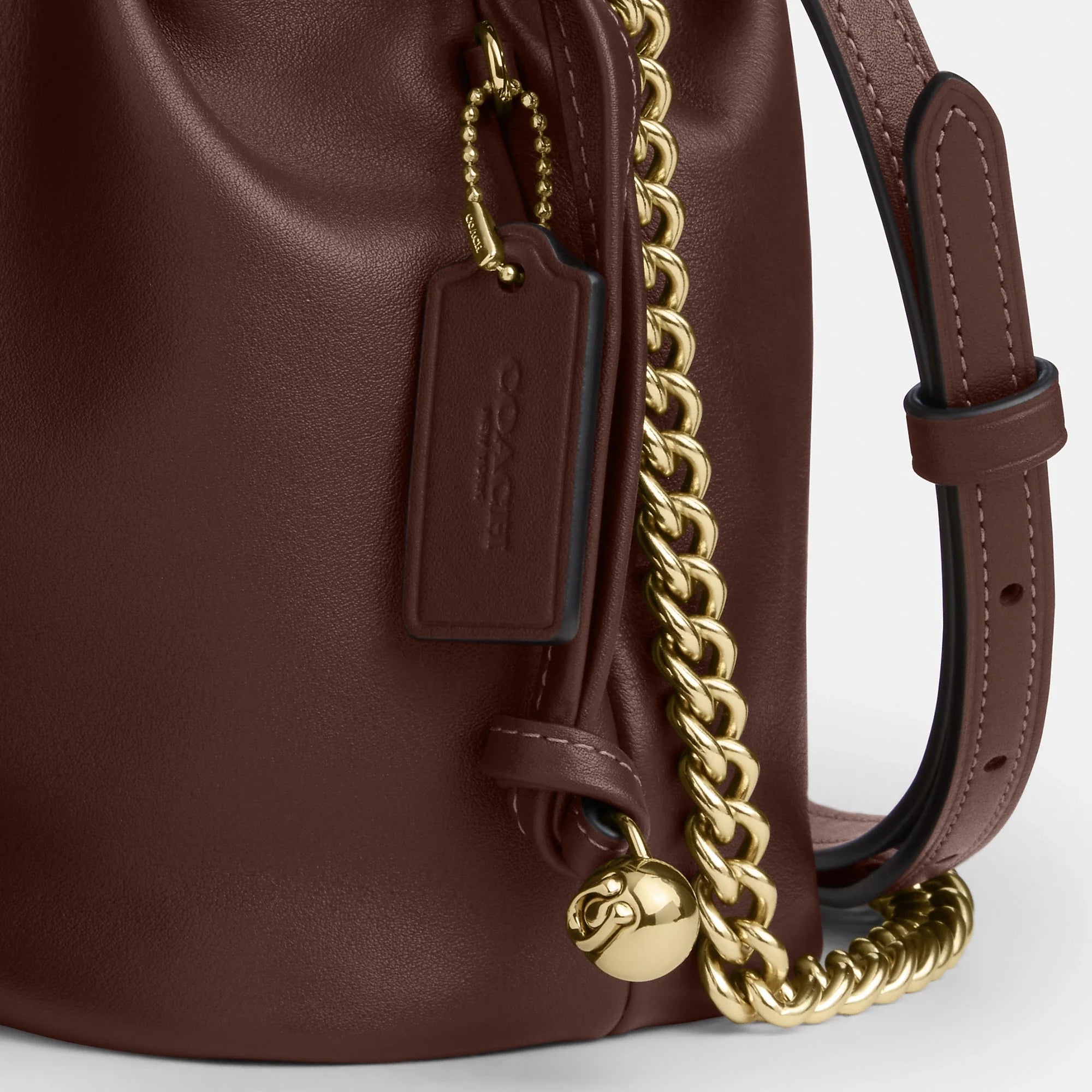 Coach Outlet Faye Mini Drawstring Bag With Ruching