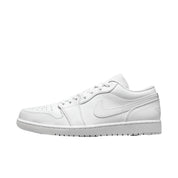 Men's Nike Air Jordan 1 Low White/White-White 553558-136