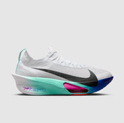 Men's Alphafly 3 Shoe In White/ Black-Hyper Turq-Concord
