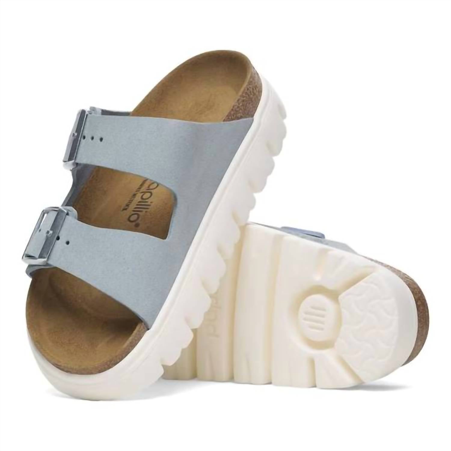 Women's Arizona Chunky Platfrom - Narrow In Baby Blue