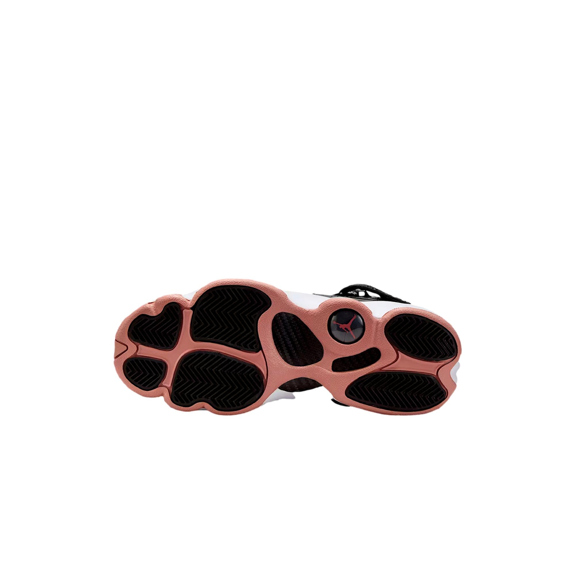 Nike Jordan 6 Rings Black / Rust Pink - White  323419-068 Grade-School