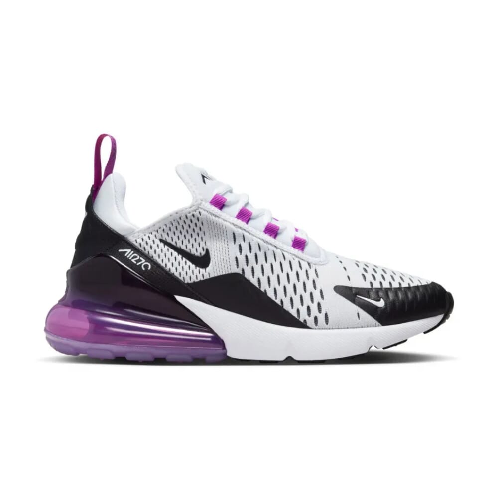 Women's Nike Air Max 270 White/Black-Fuchsia Dream AH6789-113