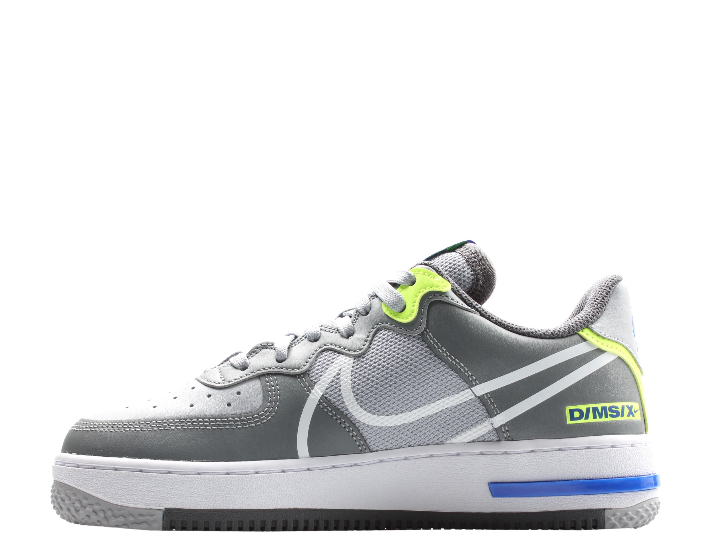 Men's Nike Air Force 1 React Wolf Grey/White-Smoke Basketball Shoes CD4366-002