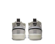 Men's Nike Air Force 1 React DQ7669-100 White Sail Leather Sneaker Shoes NR6315 (9.5)