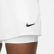 Nike Court Victory Tennis Shorts Women White Elastic Waist Activewear DSGL630