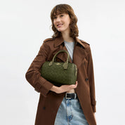 Coach Outlet Rowan Satchel Bag In Signature Canvas
