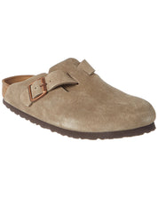 Birkenstock Women's Boston Suede Soft Footbed Clog