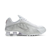 WOMENS NIKE SHOX R4-WHITE/WHITE-AR3565-101