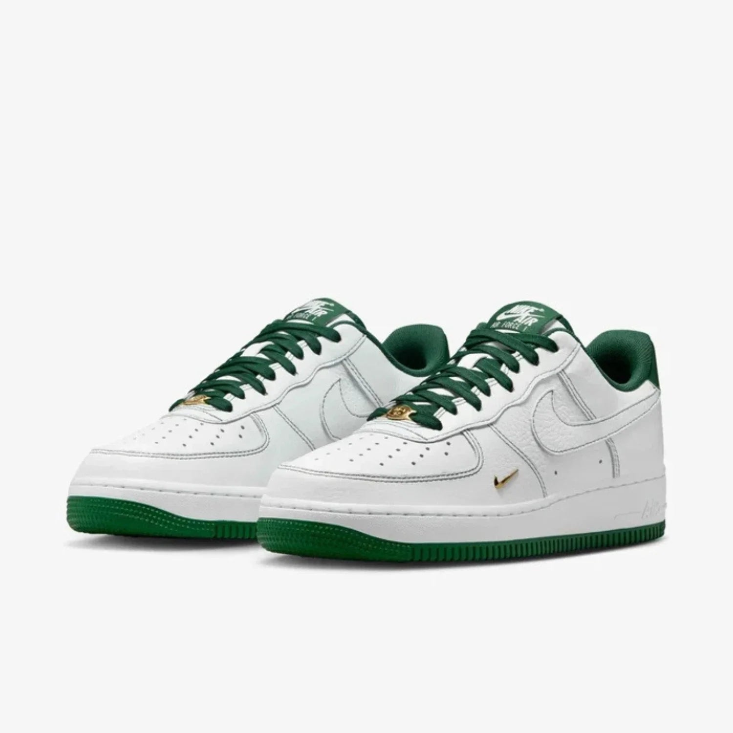 Nike Air Force 1 '07 Mini Jewel IB6543-102 Women White Leather Shoes RHS8945