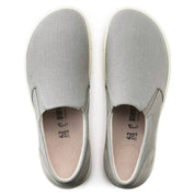Men's Oswego Canvas Suede Slip On In Whale Gray