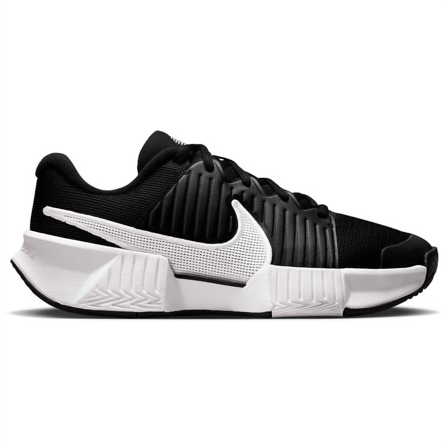 Men's Zoom Challenge Pro Hard Court Tennis Shoes In Black/white