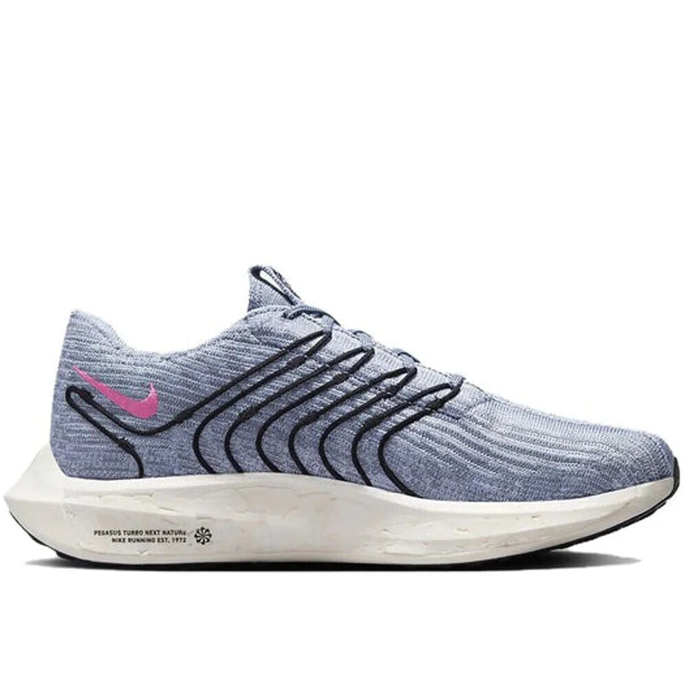 Men's Nike Pegasus Turbo Next Nature DM3413-400 US 7.5 Slate Running Shoes TF1402