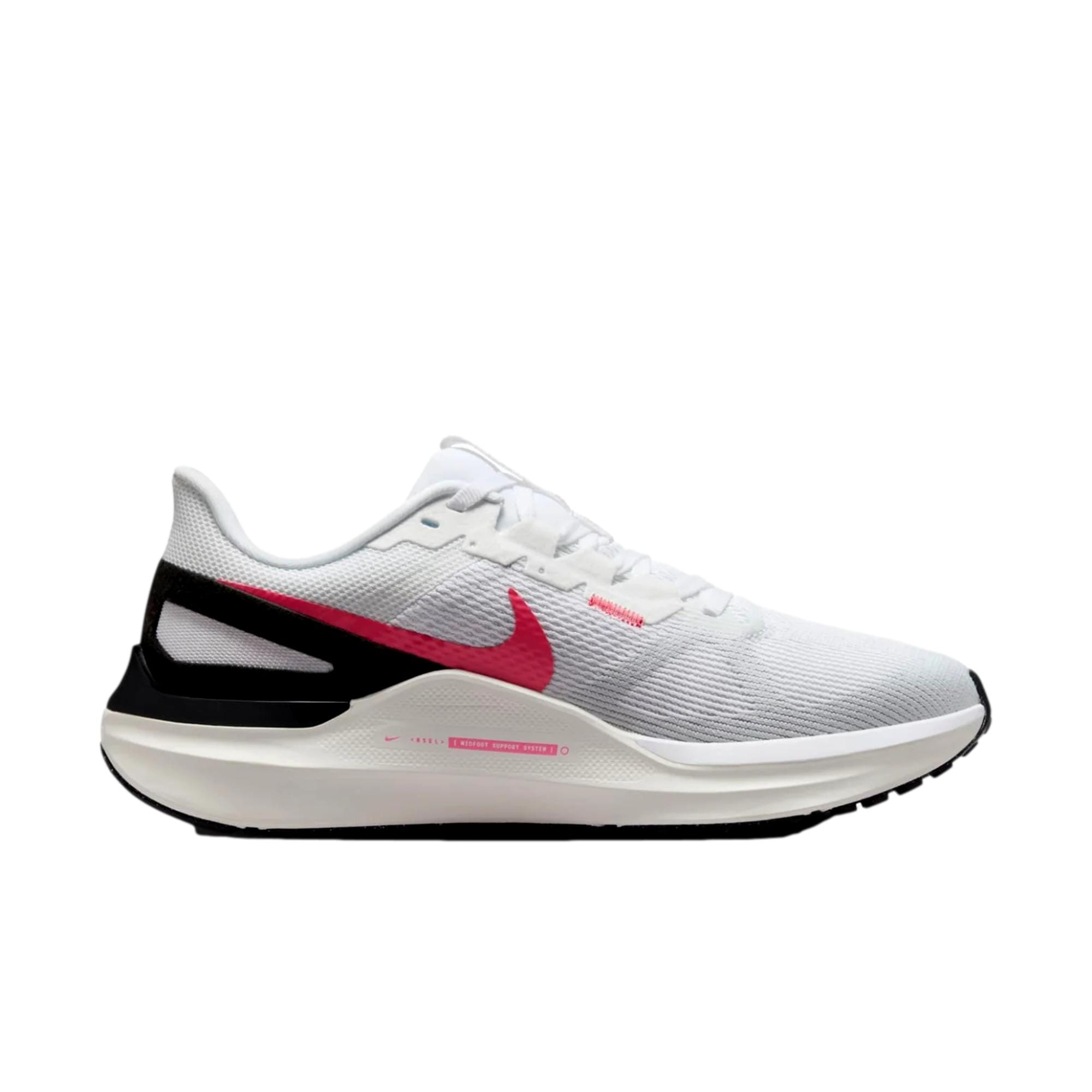 Nike Air Zoom Structure 25 White / Black - Aster Pink  DJ7884-106 Women's
